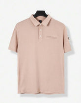 MEN CASSUAL POLO COLLAR SHORT SLEEEVE T SHIRT